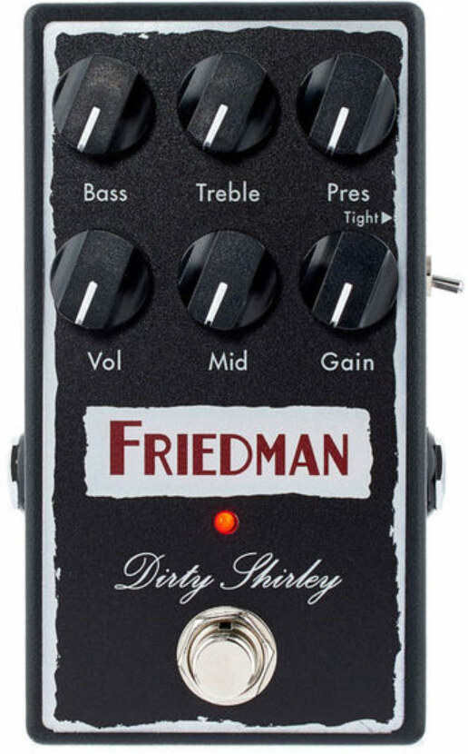 Friedman Amplification Dirty Shirley Overdrive Pedal - PÉdale Overdrive / Distortion / Fuzz - Main picture