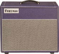 Baffle ampli guitare électrique Friedman amplification 112 Large Open-back Guitar Cab. - Purple / Vintage Grill Cloth