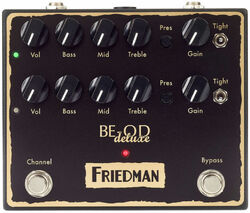 Pédale overdrive / distortion / fuzz Friedman amplification BE-OD Deluxe Overdrive