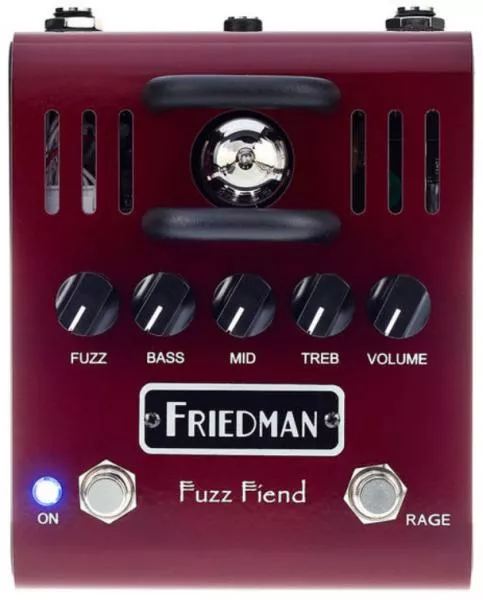 Pédale overdrive / distortion / fuzz Friedman amplification Fuzz Fiend