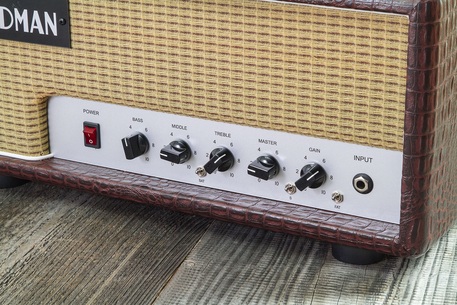 Friedman Amplification Pink Taco V2  Head 20w El84 Brown Gator Tolex - Ampli Guitare Électrique TÊte / PÉdale - Variation 2