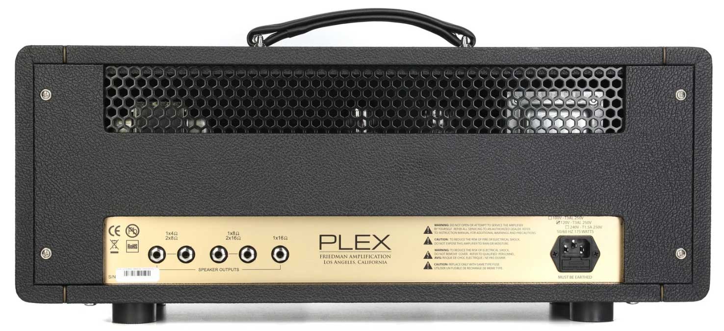 Friedman Amplification Plex Head Vintage 50w El34 - Ampli Guitare Électrique TÊte / PÉdale - Variation 2