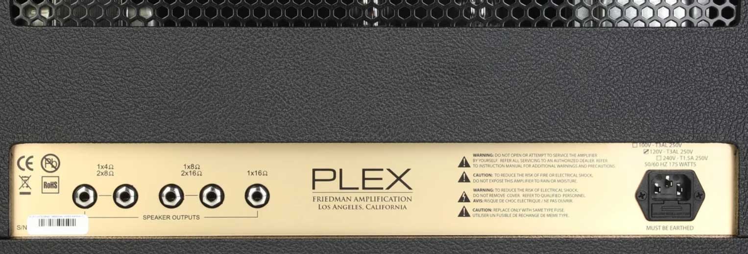 Friedman Amplification Plex Head Vintage 50w El34 - Ampli Guitare Électrique TÊte / PÉdale - Variation 3