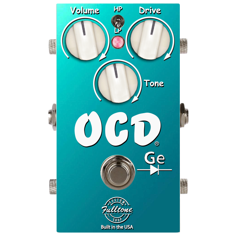 Fulltone Custom Shop Cs-ocd-ge Germanium - PÉdale Overdrive / Distortion / Fuzz - Variation 3