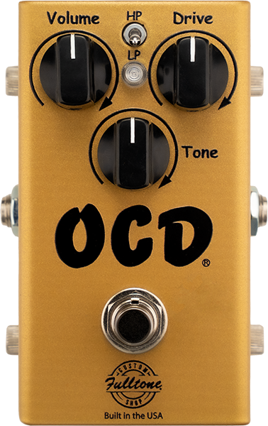 Fulltone OCD V2 Gold Limited Edition Overdrive, distortion & fuzz