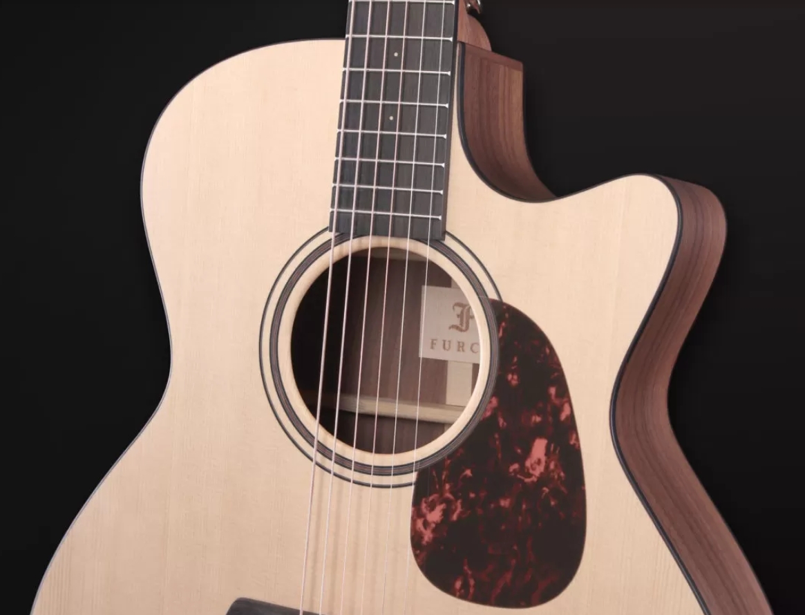 Furch Blue Omc-sw 43mm Lrb1 Orchestra Cw Epicea Noyer Eb - Natural Open-pore - Guitare Folk - Variation 5