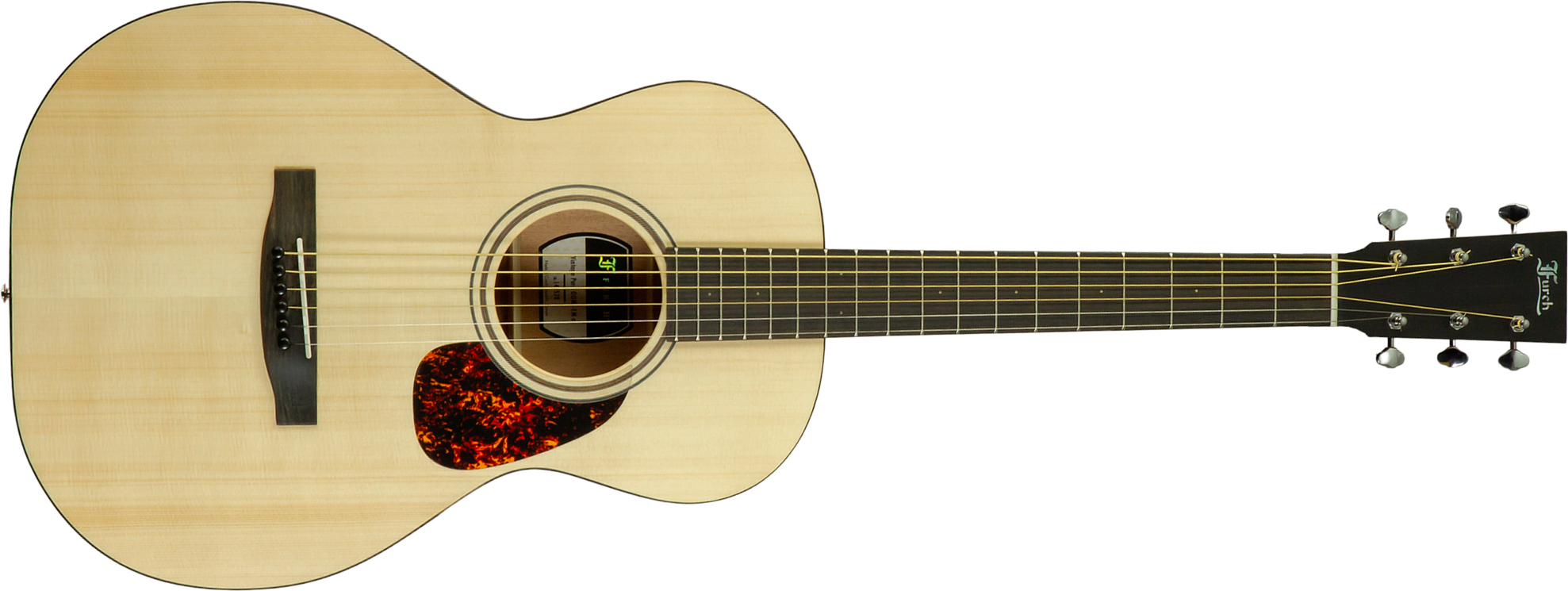 Furch Vintage Pure Em A Ooms Grand Concert Shsc Epicea Acajou Eb - Natural Open-pore - Guitare Folk - Main picture