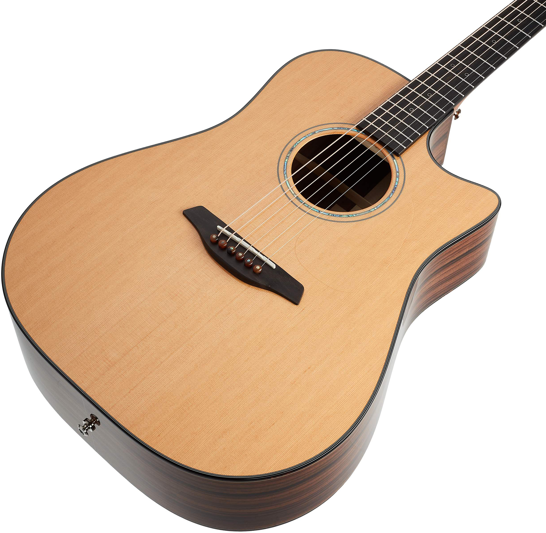 Furch Dc-cr Lrb1 Yellow Dreadnought Cw Cedre Palissandre Eb - Natural Full-pore - Guitare Electro Acoustique - Variation 2