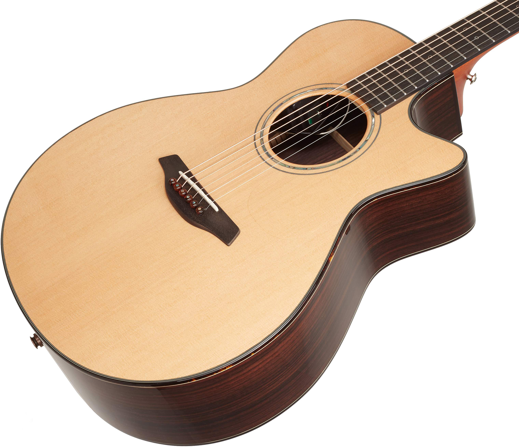 Furch Gc-cr Lrb1 Yellow Grand Auditorium Cedre Palissandre Eb - Natural Full-pore - Guitare Electro Acoustique - Variation 2