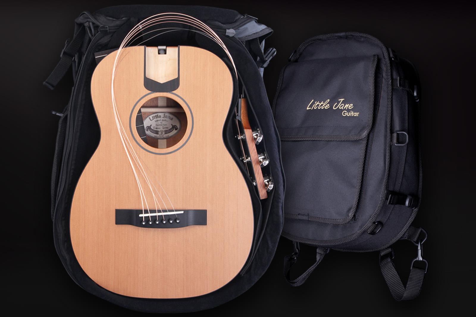 Furch Little Jane Lj 10-cm Travel Shsc Cedre Acajou Eb - Guitare Folk De Voyage - Variation 8