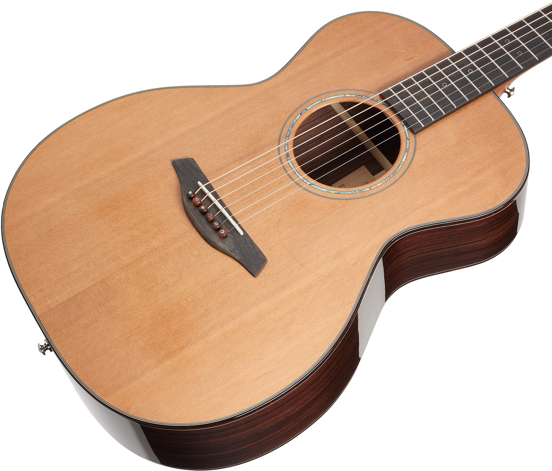 Furch Om-cr Yellow Orchestra Model Cedre Palissandre Eb - Natural Full-pore - Guitare Acoustique - Variation 2