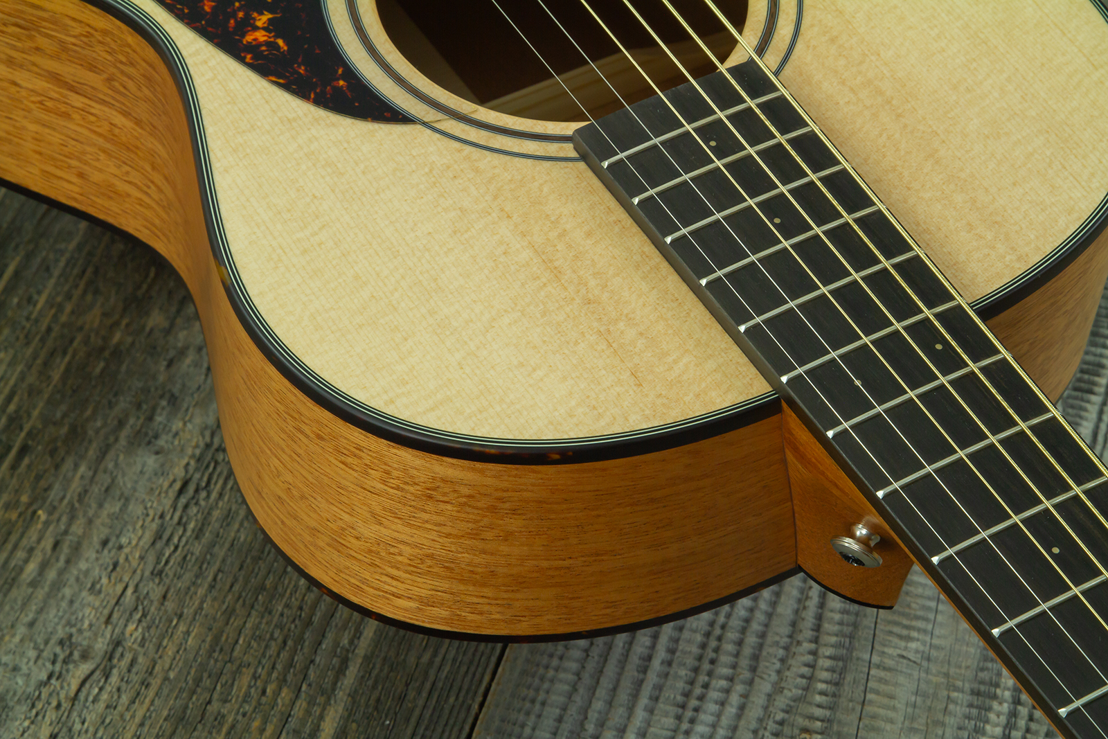 Furch Vintage Pure Sm Oom Grand Concert Shsc Epicea Acajou Eb - Natural Open-pore - Guitare Folk - Variation 11