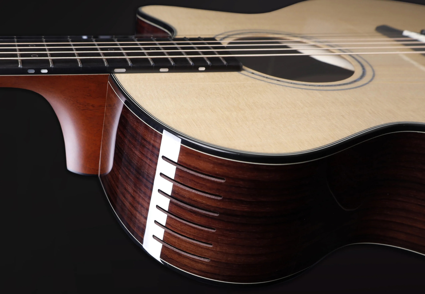 Furch Yellow Deluxe Sr A Gc Lrb1 43mm Grand Auditorium Epicea Palissandre Eb - Full-pore High-gloss Natural - Guitare Folk - Variation 6