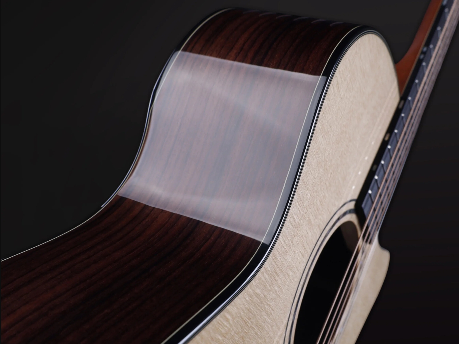 Furch Yellow Deluxe Sr A Gc Lrb1 43mm Grand Auditorium Epicea Palissandre Eb - Full-pore High-gloss Natural - Guitare Folk - Variation 7