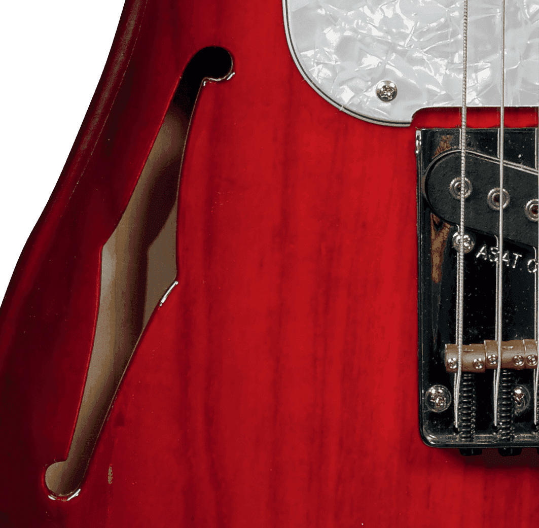 G&l Asat Classic Bluesboy Semi-hollow Tribute Hs Ht Rw - Red Burst - Guitare Électrique 1/2 Caisse - Variation 2