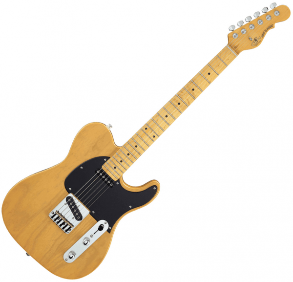 Guitare électrique solid body G&l Tribute ASAT Classic - Butterscotch blonde