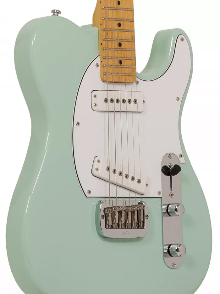 G&l Asat Special Tribute Ss Ht Mn - Surf Green - Guitare Électrique Forme Tel - Variation 2