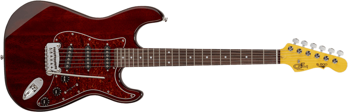 G&l S-500 Tribute 3s Trem Bc - Irish Ale - Guitare Électrique Forme Str - Main picture