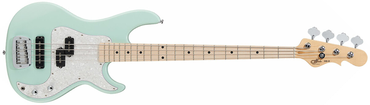 G&l Sb2 Tribute Mn - Surf Green - Basse Électrique Solid Body - Main picture