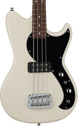 Basse électrique solid body G&l Fallout Shortscale Bass Tribute (JAT) - Olympic white