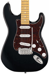 Guitare électrique forme str G&l Tribute Legacy - Black