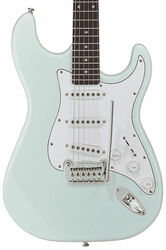 Guitare électrique forme str G&l Tribute S-500 (BC) - Sonic blue