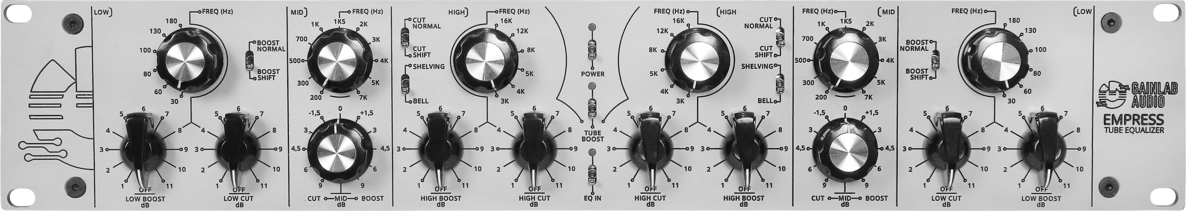 Gainlab Audio Empress - Equaliseur / Channel Strip - Main picture
