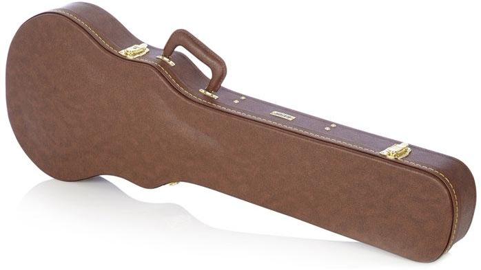 Etui guitare électrique Gator GW-LP-BROWN Gibson Les Paul® Deluxe Wood Case