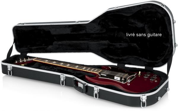 Etui guitare électrique Gator GC-SG Gibson SG© Molded Guitar Case