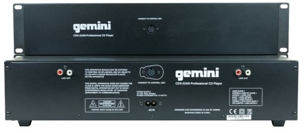 Gemini Cdx 2250 I - Platine Cd & Mp3 - Variation 2