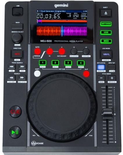 Platine cd & mp3 Gemini MDJ-500