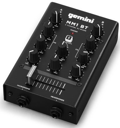 Table de mixage dj Gemini MM1BT