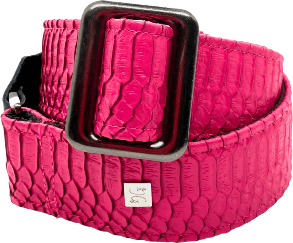 Sangle 2" Boujee Velvet – Tourmaline Brown – Velours Doux – Réglable – Embouts Cuir – Accessoire élégant