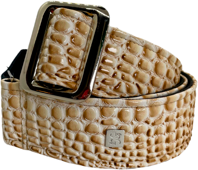 Get M Get M Aussie Gator Western Cream - Sangle Courroie - Main picture