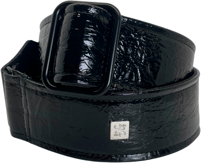Get M Get M Distressed Vernice Black - Sangle Courroie - Main picture