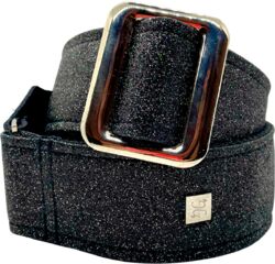 Sangle courroie Get m get m Gorgi Glitter Black Hologram