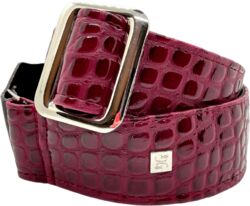 Sangle courroie Get m get m Aussie Gator Burgundy