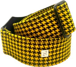Sangle courroie Get m get m                    Fly Hounds Tooth Yellow