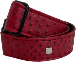 Sangle courroie Get m get m Ostrich Burgundy