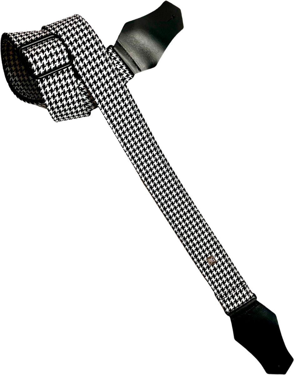Get M Get M Fly Hounds Tooth White - Sangle Courroie - Variation 1