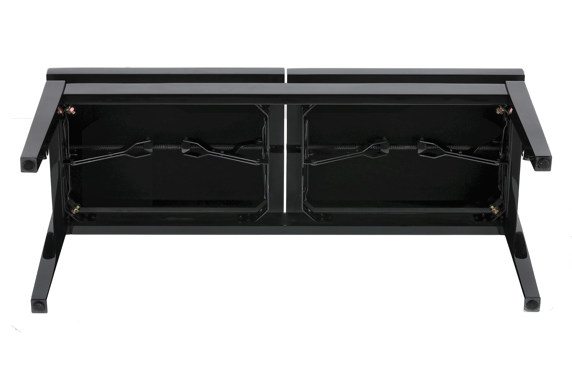 Gewa Banquette Piano Deluxe Double Noir Brillant - Banquette Clavier - Variation 11