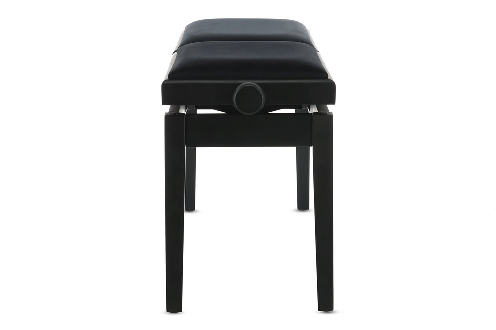 Gewa Banquette Piano Deluxe Double Noir Mat - Banquette Clavier - Variation 9