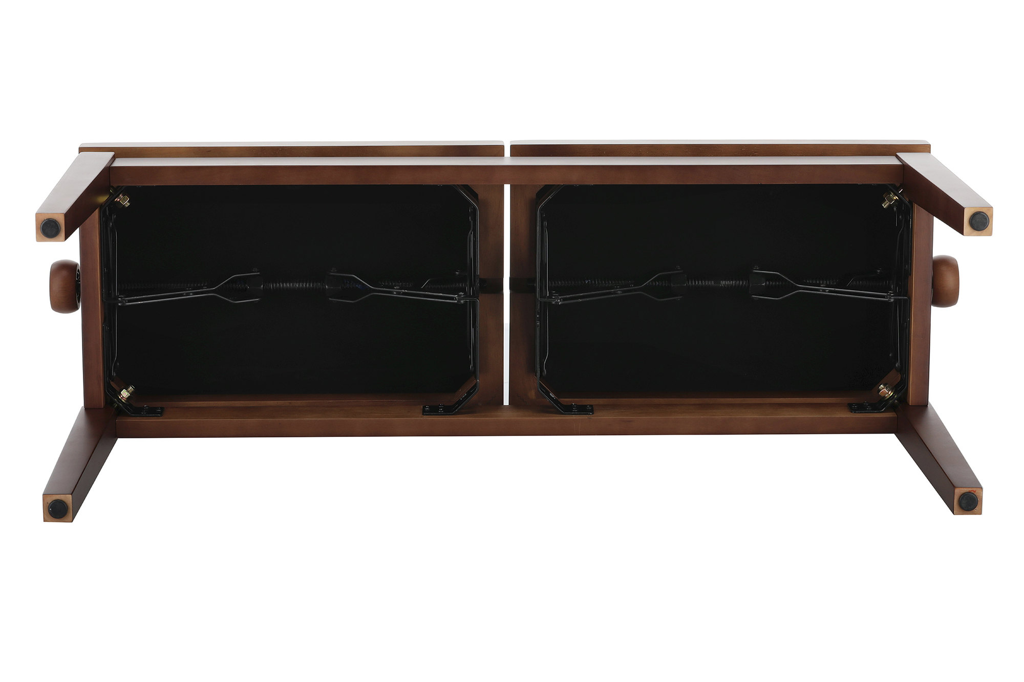 Gewa Banquette Piano Deluxe Double Noyer Mat - Banquette Clavier - Variation 9