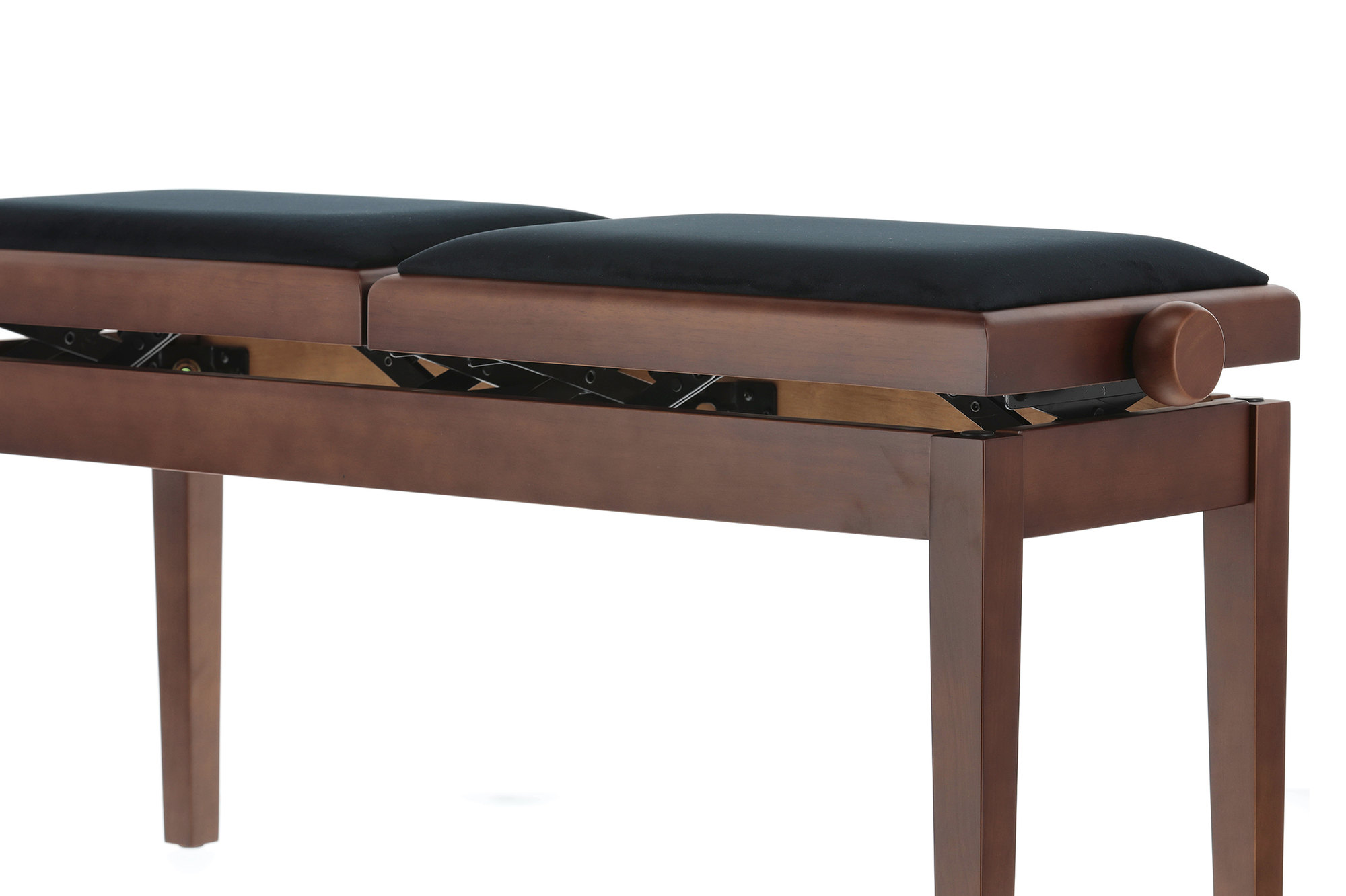 Gewa Banquette Piano Deluxe Double Noyer Mat - Banquette Clavier - Variation 10