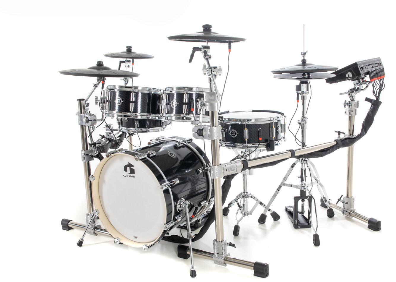 Kit batterie électronique Gewa G9 E-DRUM KIT PRO C6 KIT CARBON