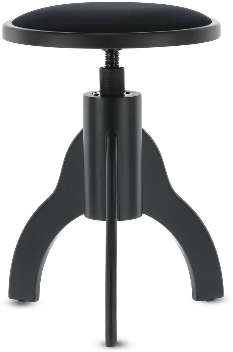 Gewa Tabouret De Piano Deluxe Noir Mat - Banquette Clavier - Main picture