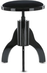 Banquette clavier Gewa TABOURET DE PIANO DELUXE NOIR BRILLANT