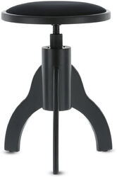 Banquette clavier Gewa TABOURET DE PIANO DELUXE NOIR MAT