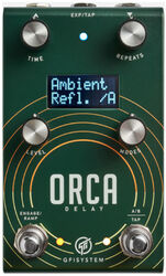 Pédale reverb / delay / echo Gfi system Orca Delay