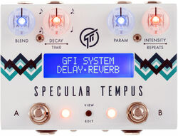 Pédale reverb / delay / echo Gfi system Specular Tempus Reverb Delay